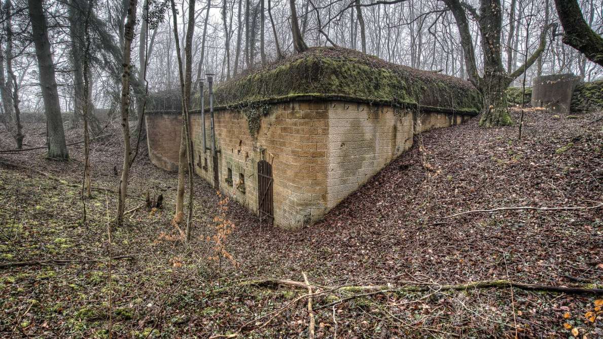Feste Kronprinz - deutsche Panzerfestung bei Metz