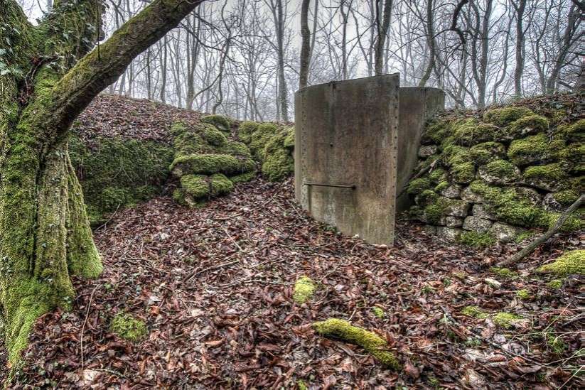 Feste Lothringen / Infanteriestützpunkt I - deutsche Festung rund um Metz - Frankreich
