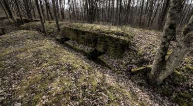 Betonierte Stellung innerhalb der Feste Wagner. Betonierte Stellung innerhalb der Feste Wagner.