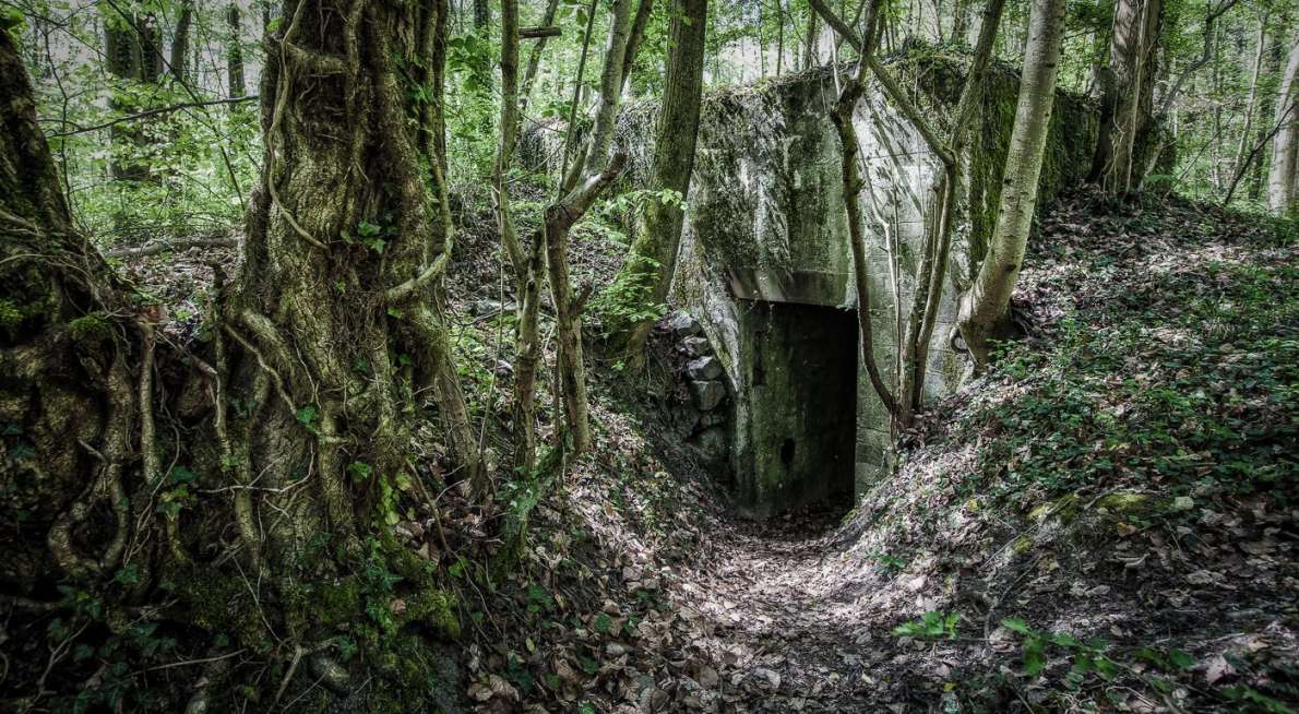 Westwall im Saarland - Bunker am Spicherer Berg