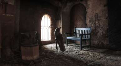 Mittelalterliche Burg Ronneburg in Hessen (Deutschland)