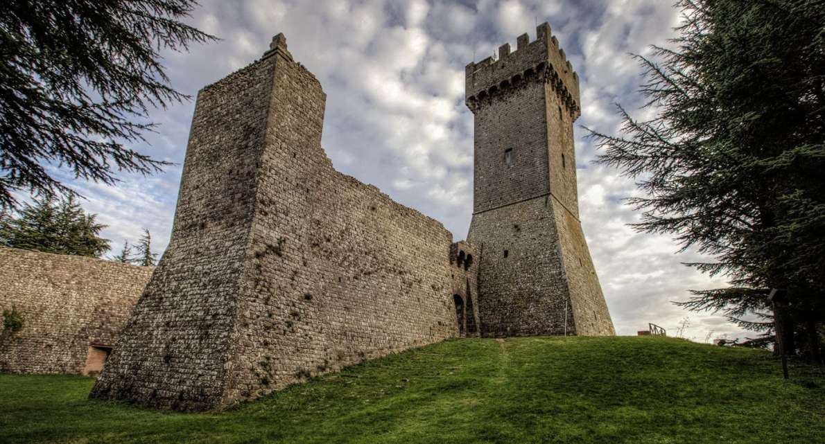 Festung Rocca di Radicofani - Italien - Toskana