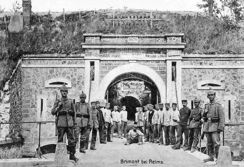 Fort Brimont bei Reims - Fort der Barrière de Fer