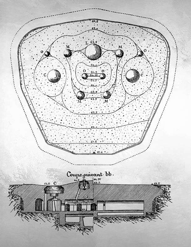 Le Fort Mougin - Quelle gallica.bnf.fr / Bibliothèque nationale de France