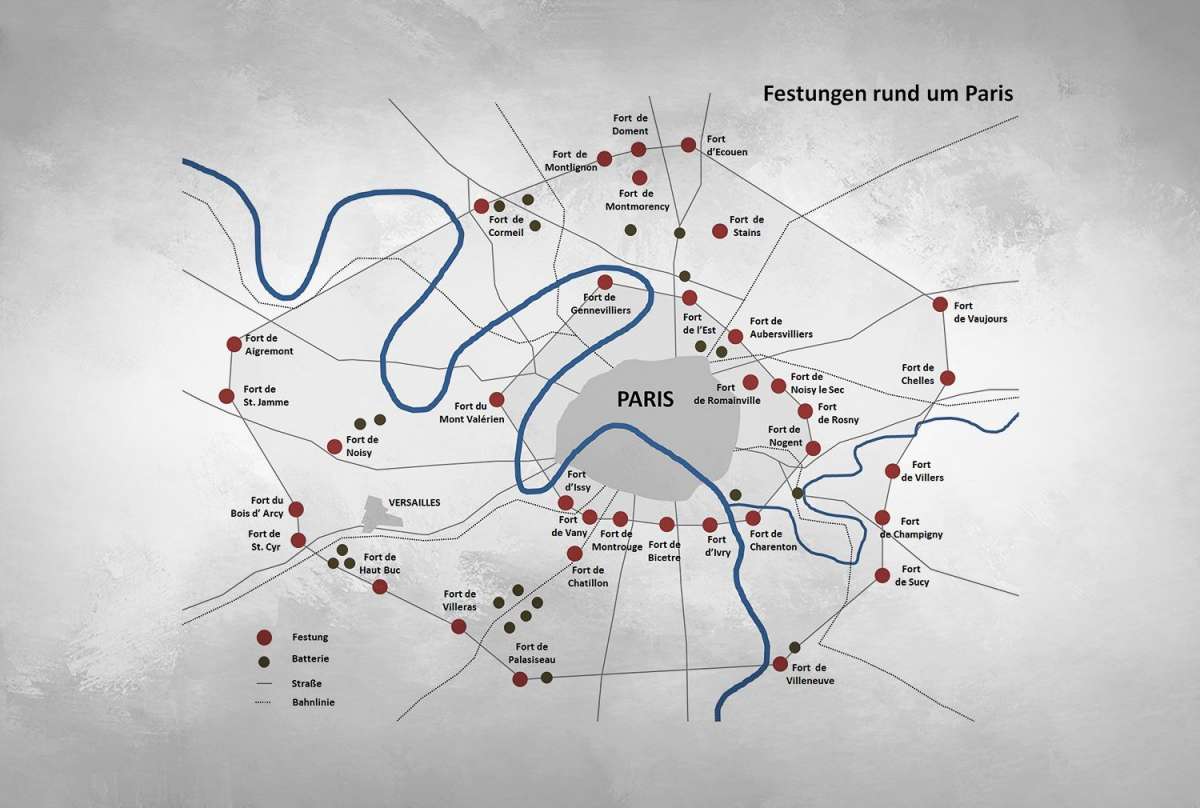 Festungen rund um Paris