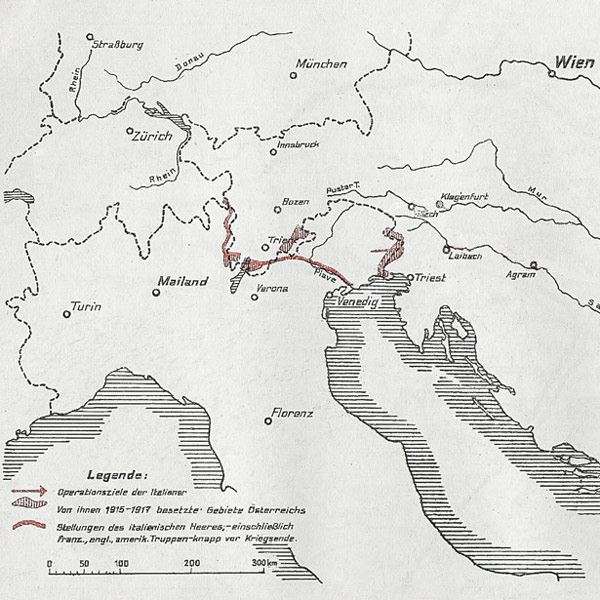Alpenkrieg 1915-1918 aus Österreichs Volksbuch vom Weltkrieg