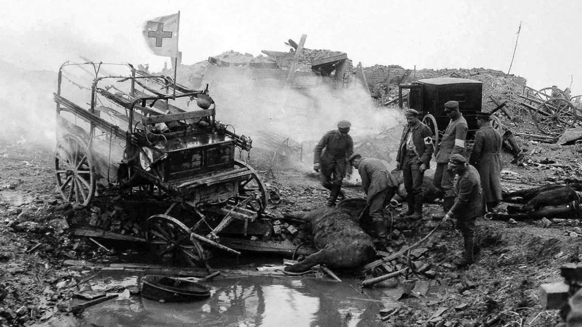 Quelle: Der Weltkrieg im Bild, George Soldan, Berlin-Oldenburg, 1926