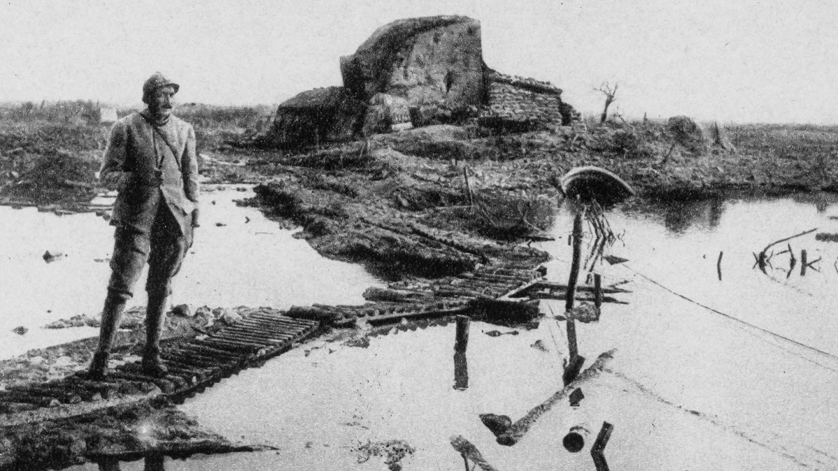 Quelle: Der Weltkrieg im Bild - Frontaufnahmen aus den Archiven der Entente - Verlag "Der Weltkrieg im Bild", 1926