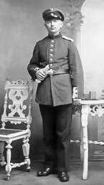 Erster Weltkrieg - Portrait von Soldaten