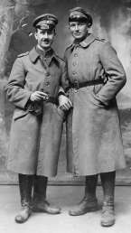 Erster Weltkrieg - Portrait von Soldaten