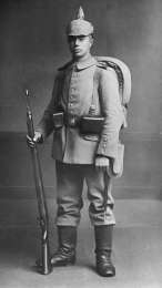 Erster Weltkrieg - Portrait von Soldaten