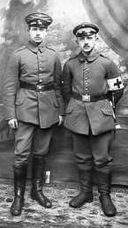 Erster Weltkrieg - Portrait von Soldaten