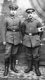 Erster Weltkrieg - Portrait von Soldaten