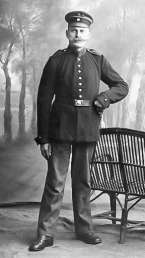 Erster Weltkrieg - Portrait von Soldaten