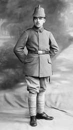 Erster Weltkrieg - Portrait von Soldaten