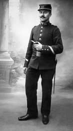 Erster Weltkrieg - Portrait von Soldaten