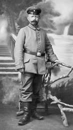 Erster Weltkrieg - Portrait von Soldaten