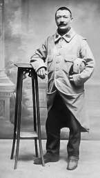 Erster Weltkrieg - Portrait von Soldaten