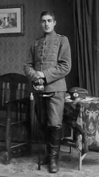 Erster Weltkrieg - Portrait von Soldaten