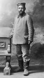 Erster Weltkrieg - Portrait von Soldaten