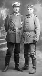 Erster Weltkrieg - Portrait von Soldaten