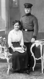 Erster Weltkrieg - Portrait von Soldaten