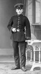 Erster Weltkrieg - Portrait von Soldaten