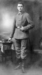 Erster Weltkrieg - Portrait von Soldaten