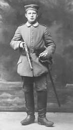 Erster Weltkrieg - Portrait von Soldaten