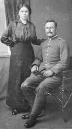 Erster Weltkrieg - Portrait von Soldaten