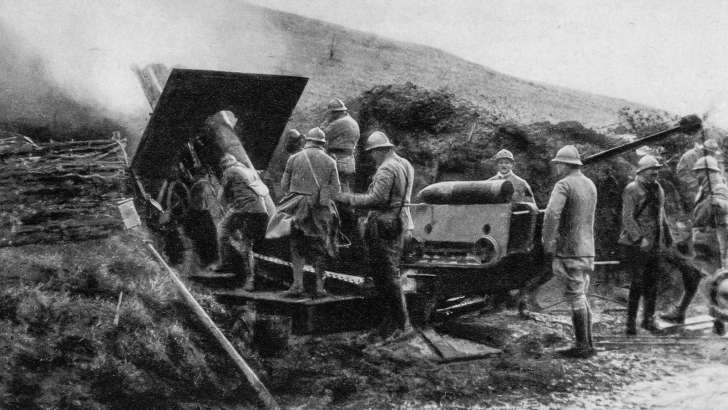 Wirkung der Granaten