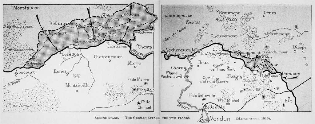 Quelle: Michelin's Illustrated Guides to the Battle-Fields: Verdun - Argonne - Metz (1914-1918) - Michelin & Cie., 1919