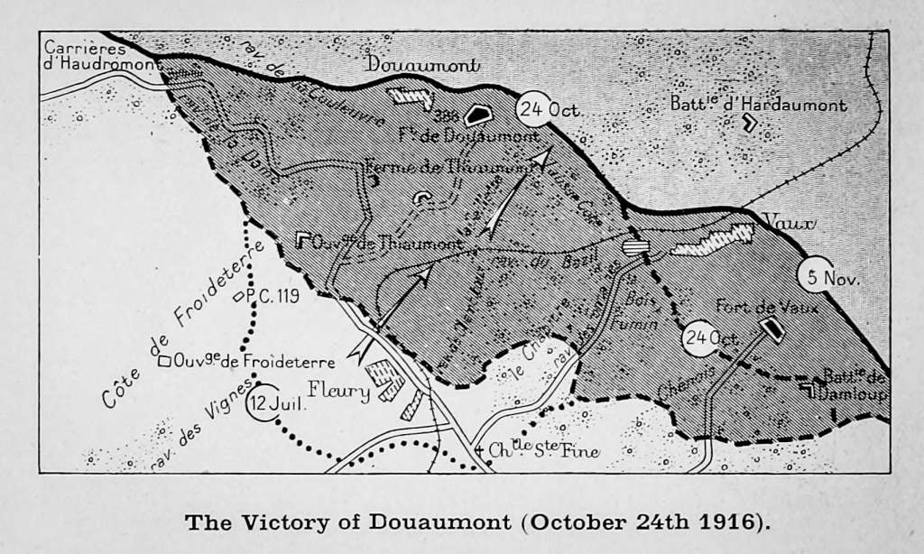 Quelle: Michelin's Illustrated Guides to the Battle-Fields: Verdun - Argonne - Metz (1914-1918) - Michelin & Cie., 1919