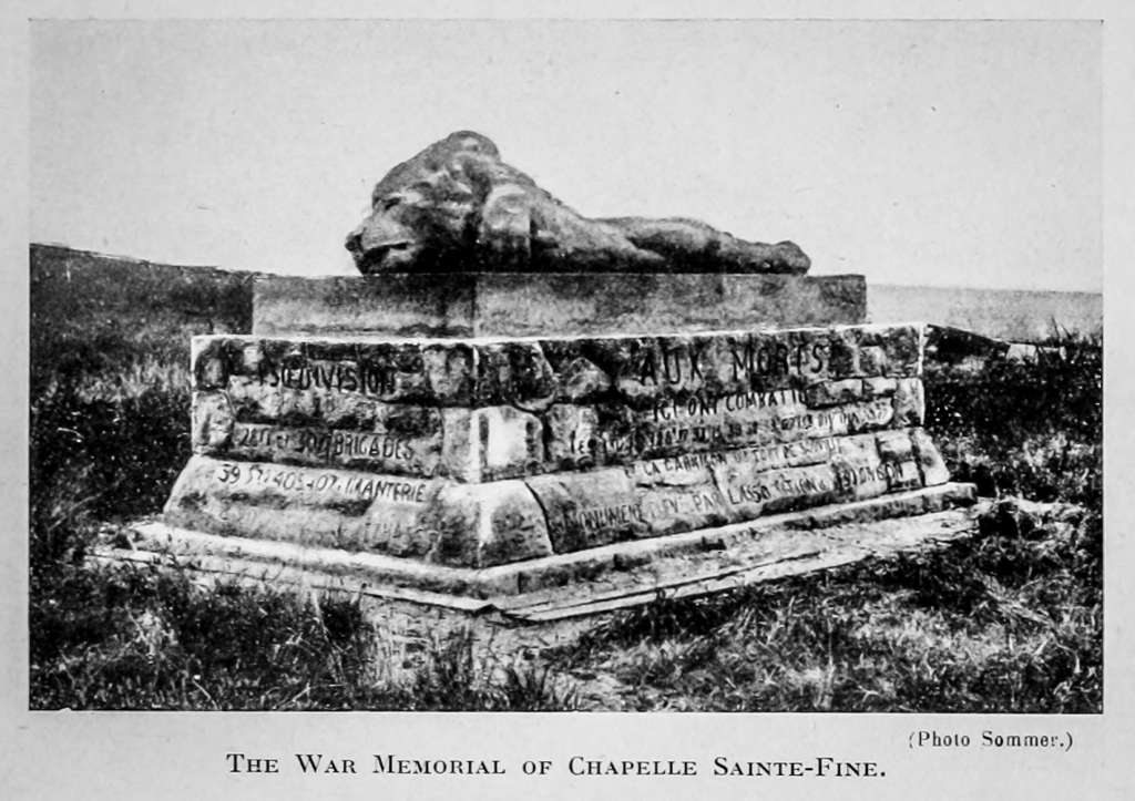 Quelle: Michelin's Illustrated Guides to the Battle-Fields: Verdun - Argonne - Metz (1914-1918) - Michelin & Cie., 1919