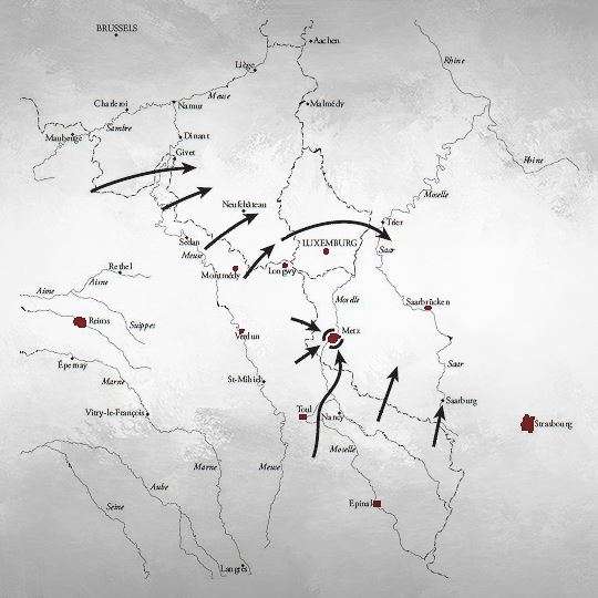 1913 - der französische Plan XVII