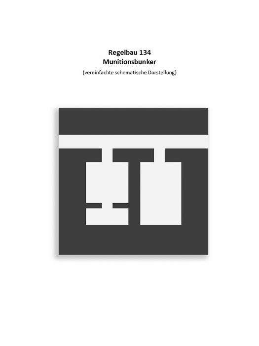 Regelbau 134 - Munitionsbunker - Atlantikwall - Zweiter Weltkrieg