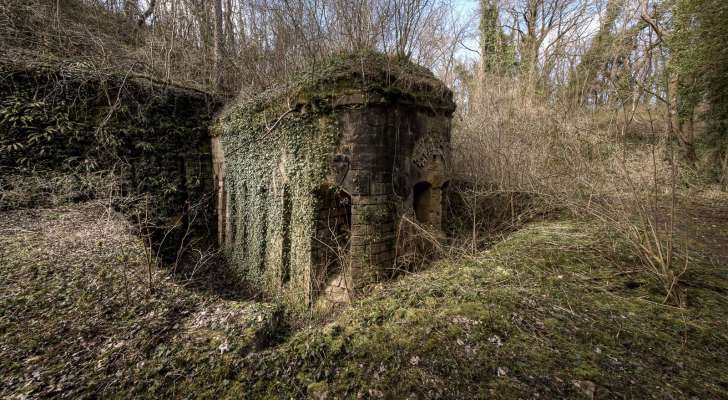 Festung Friedrich-Karl: südlicher Zugang