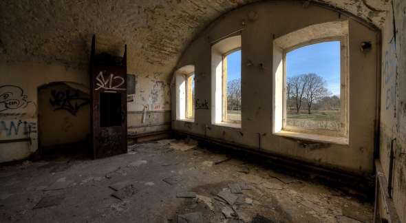 feste, festung, alvensleben, groupe, fortifie, plappeville, metz, frankreich, 