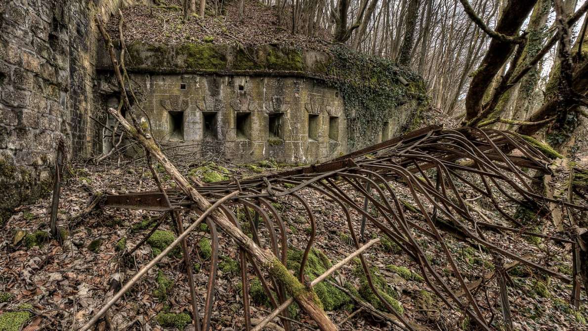 Feste Kronprinz - deutsche Panzerfestung bei Metz