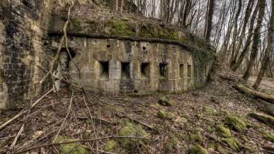 Feste Kronprinz - deutsche Panzerfestung bei Metz