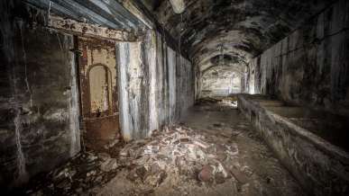 Feste Kronprinz - im Inneren eines Artilleriewerks