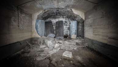 Feste Kronprinz - im Inneren eines Artilleriewerks