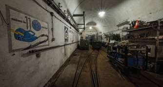 Maginot- Linie - Gros Ouvrage Hackenberg - Werkstatt für die E-Lokomotiven Maginot- Linie - Gros Ouvrage Hackenberg - Werkstatt für die E-Lokomotiven