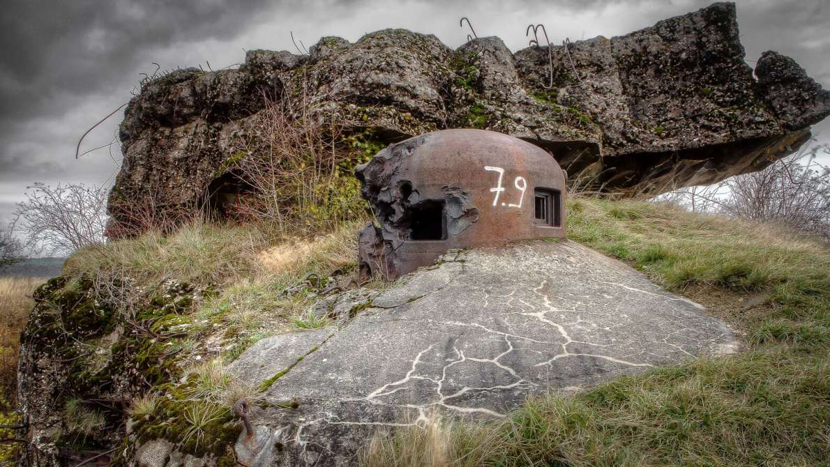 Festungen der Maginot-Linie - errichtet vor dem Zweiten Weltkrieg